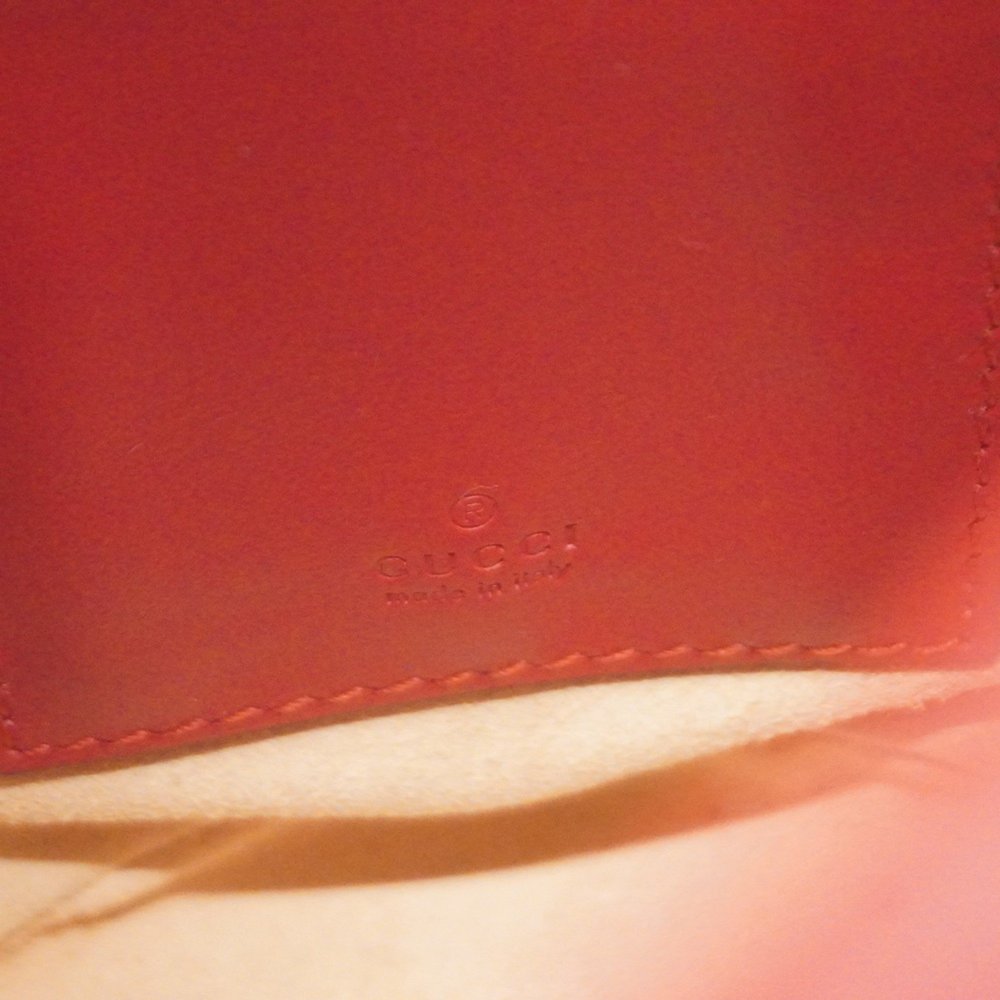 Gucci GG Marmont Shoulder Bag 575163 0416 Leather Red Women's - Picture 5 of 9